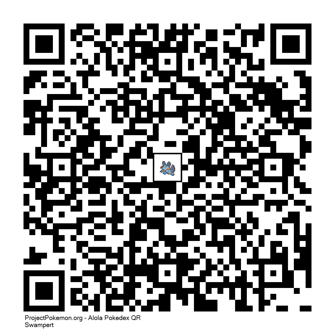 Cdigo QR de Swampert